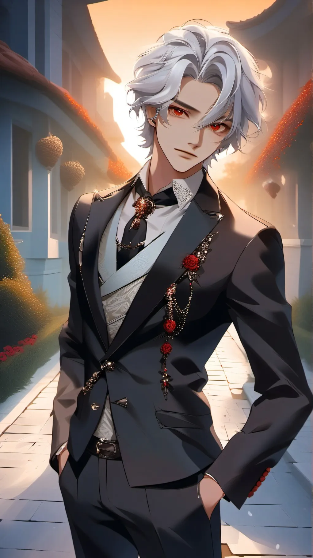 ai character: Axel background
