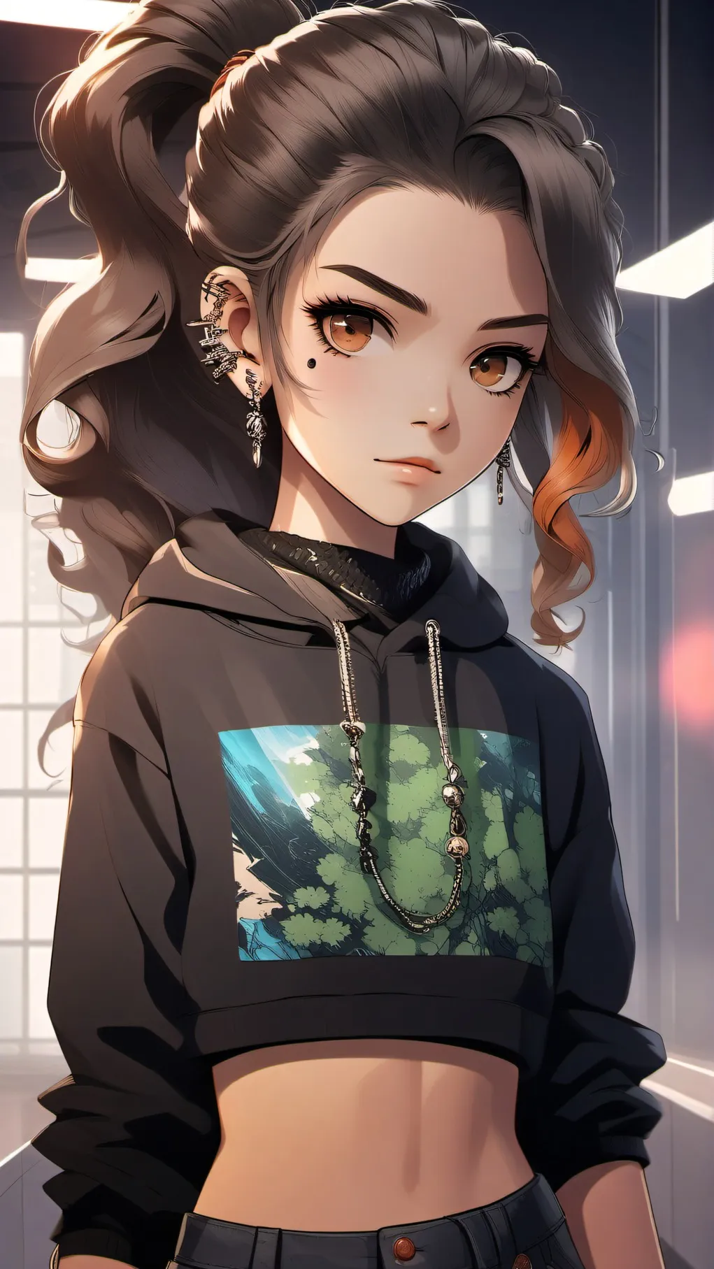 ai character: macie  background