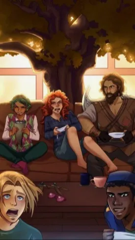 ai character: Magnus chase x MCU background