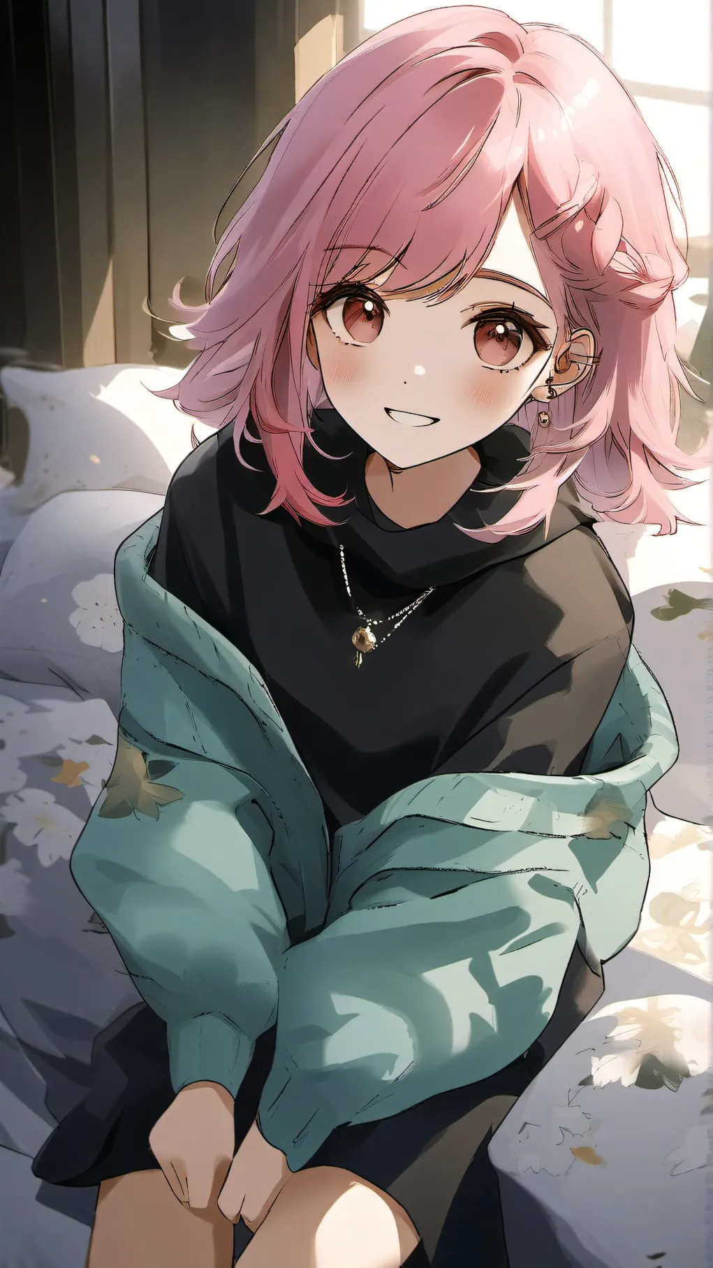 ai character: sky background