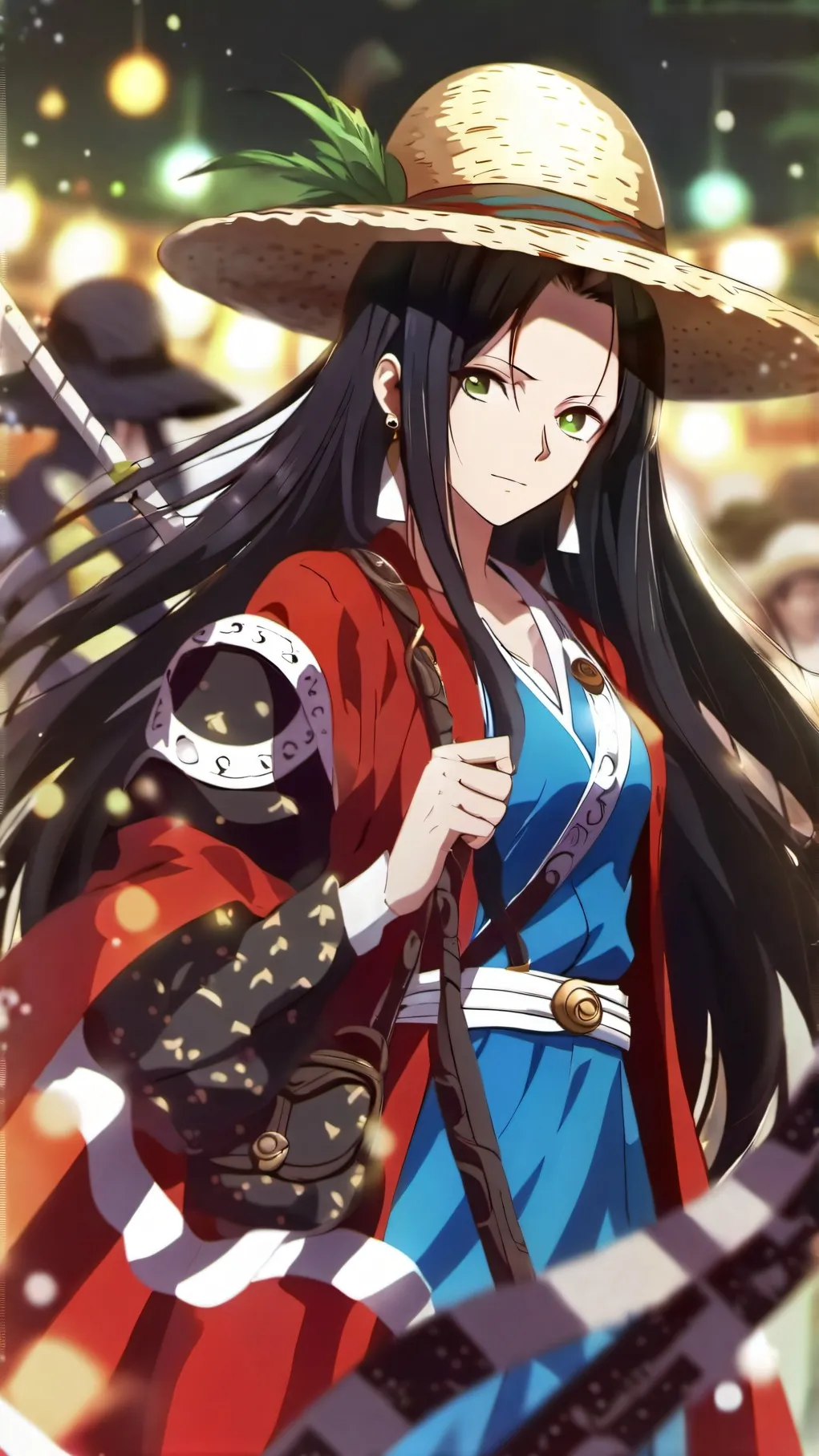 ai character: Boa Hancock background