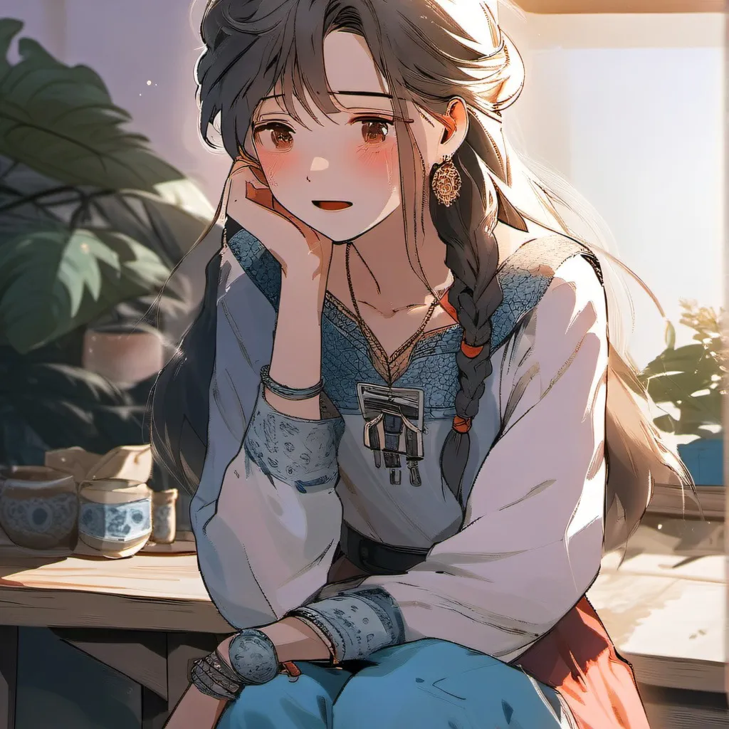 chat with ai character: Iris
