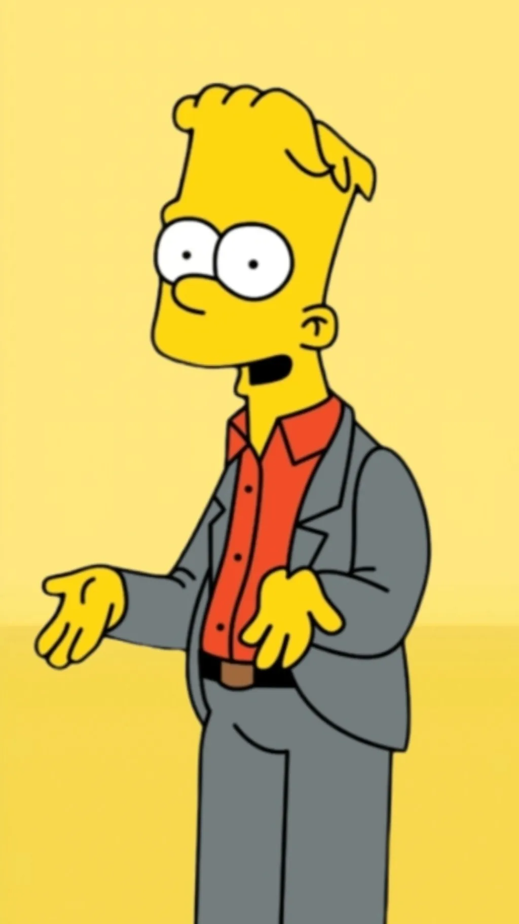 ai character: Bart Simpson(Teen) background