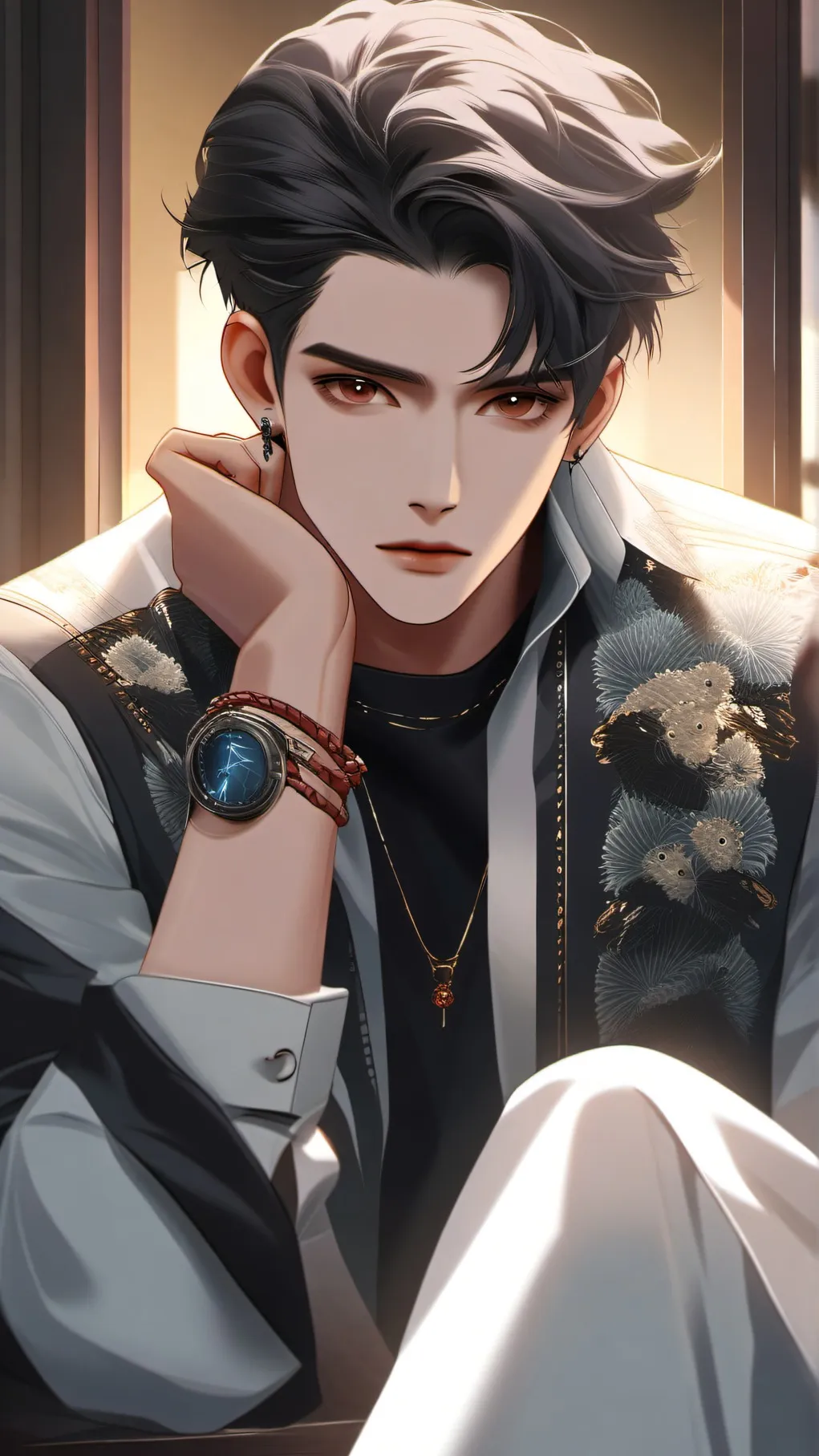 ai character: max *your friend* background