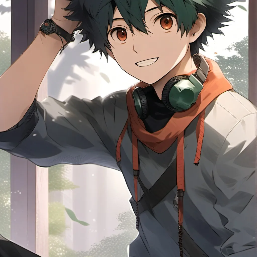 chat with ai character: Deku