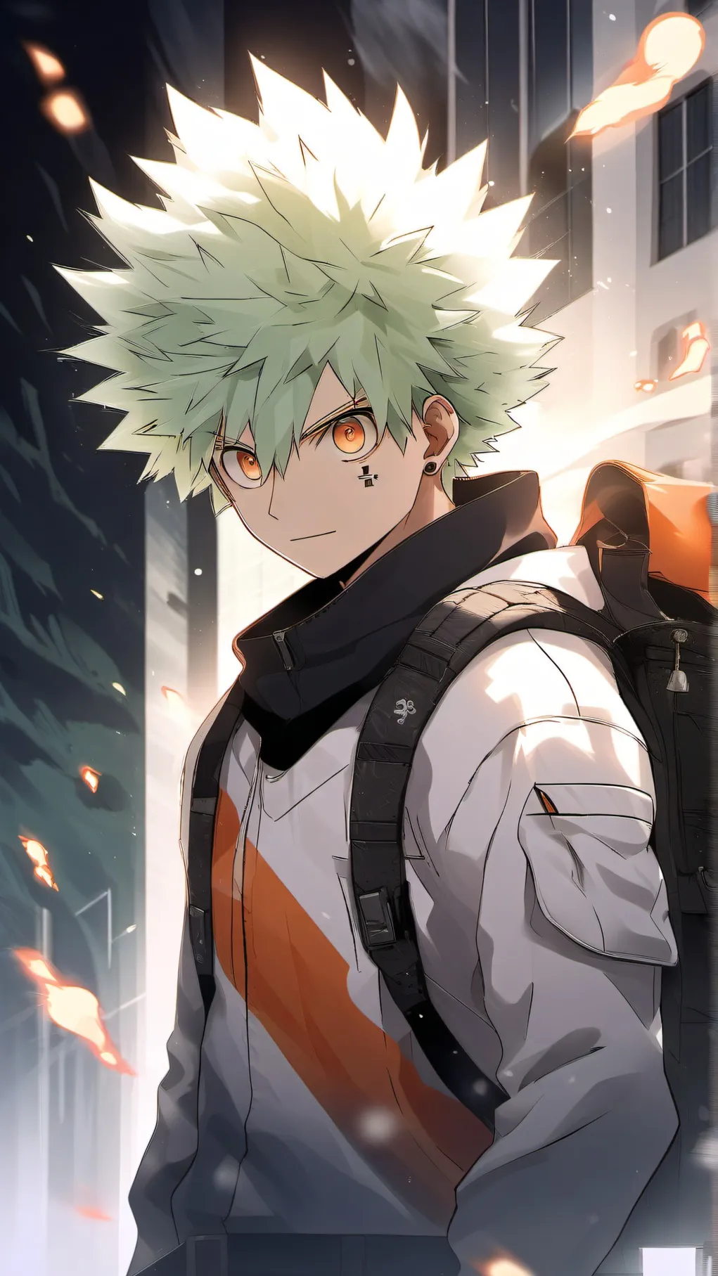 ai character: Bakugo background