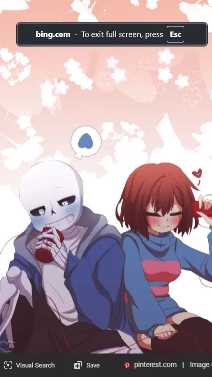 ai character: undertale kid background