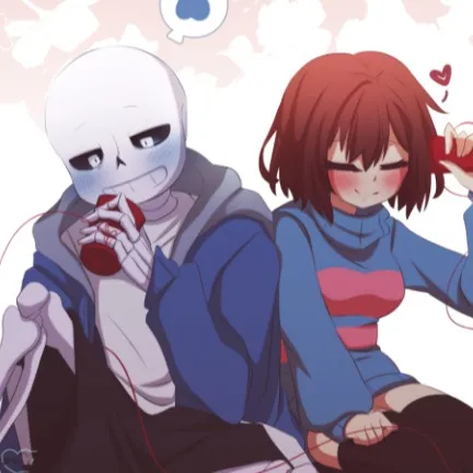 chat with ai character: undertale kid