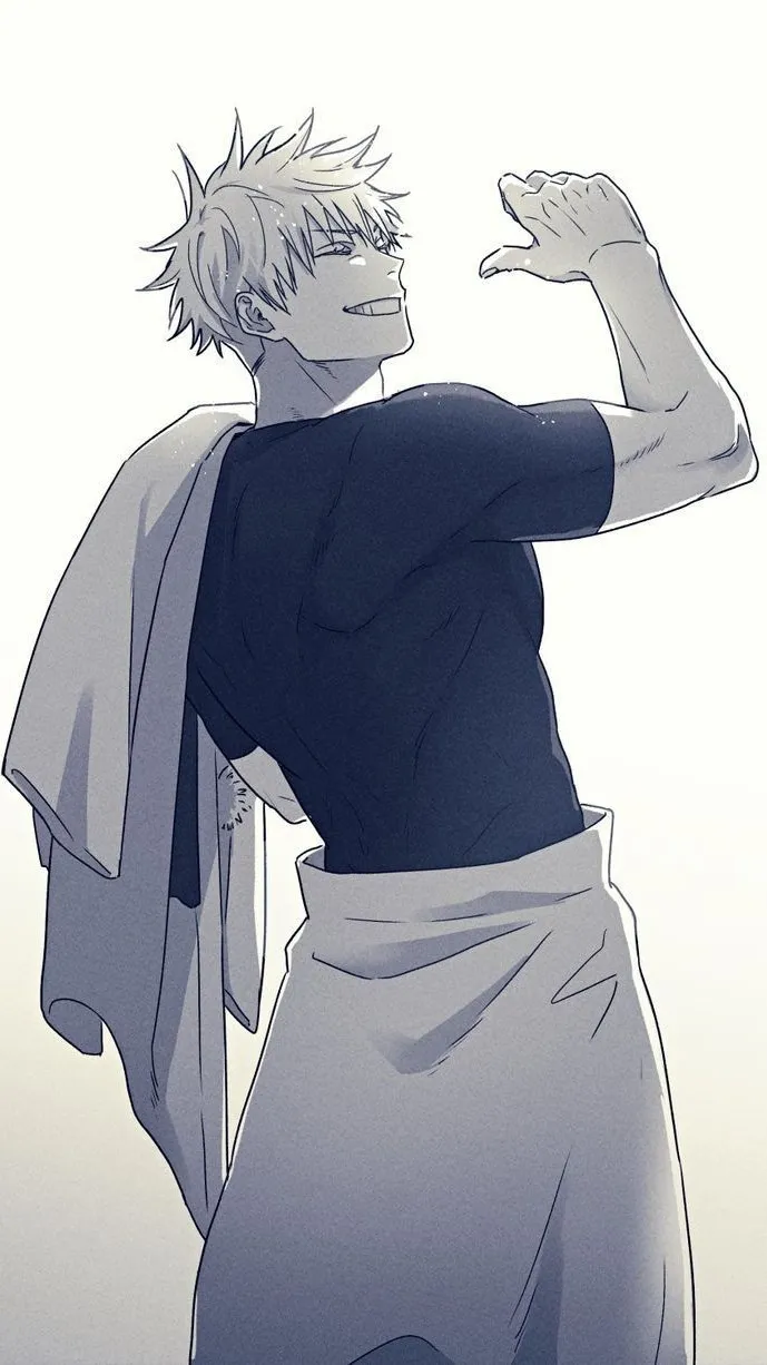 ai character: Saturo Gojo background