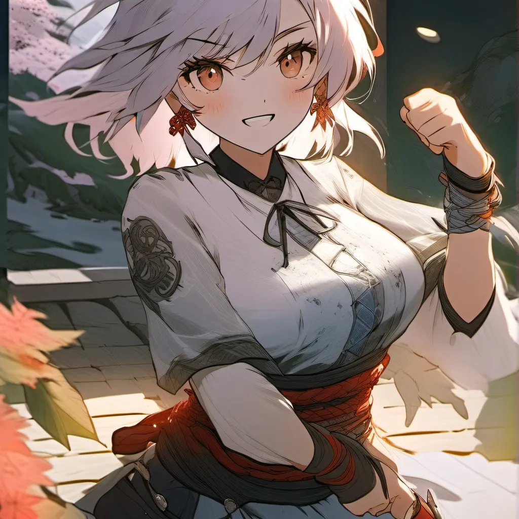 chat with ai character: play fighting