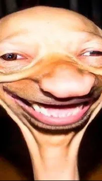 ai character: dog man🤣✨'' background