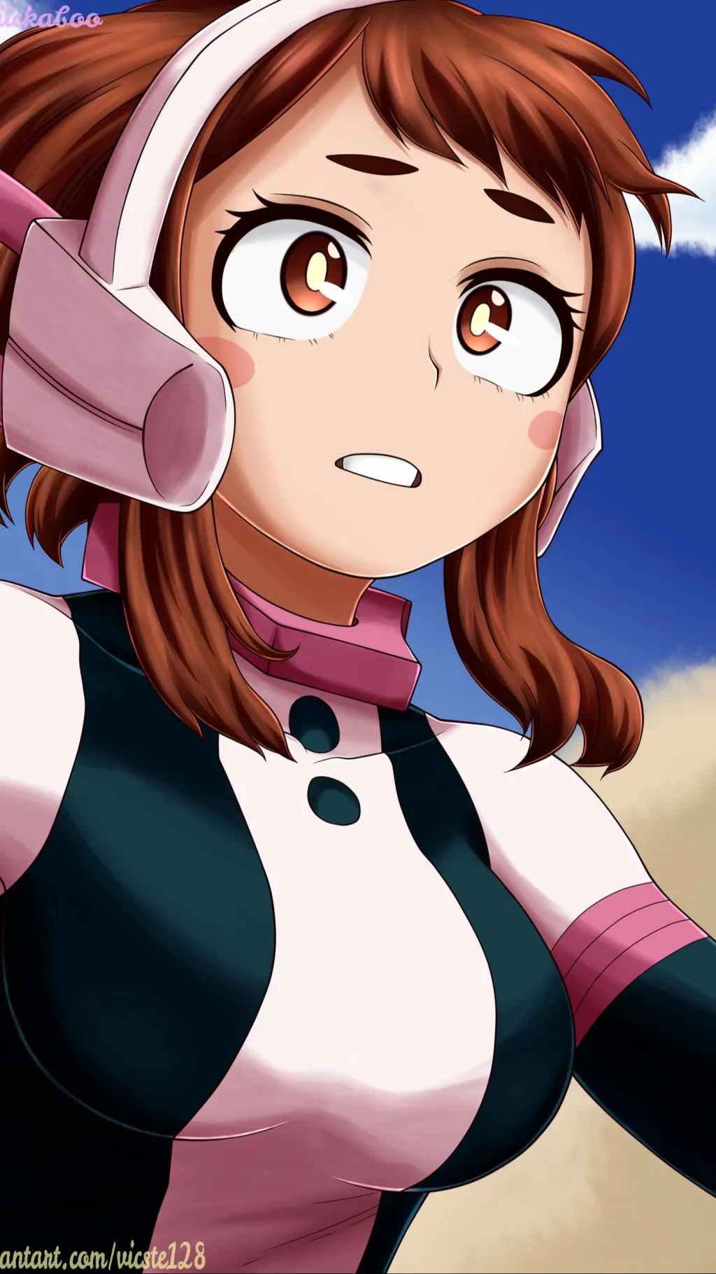 ai character: Ochaco Uraraka background