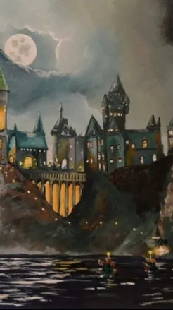 ai character: Hogwarts background