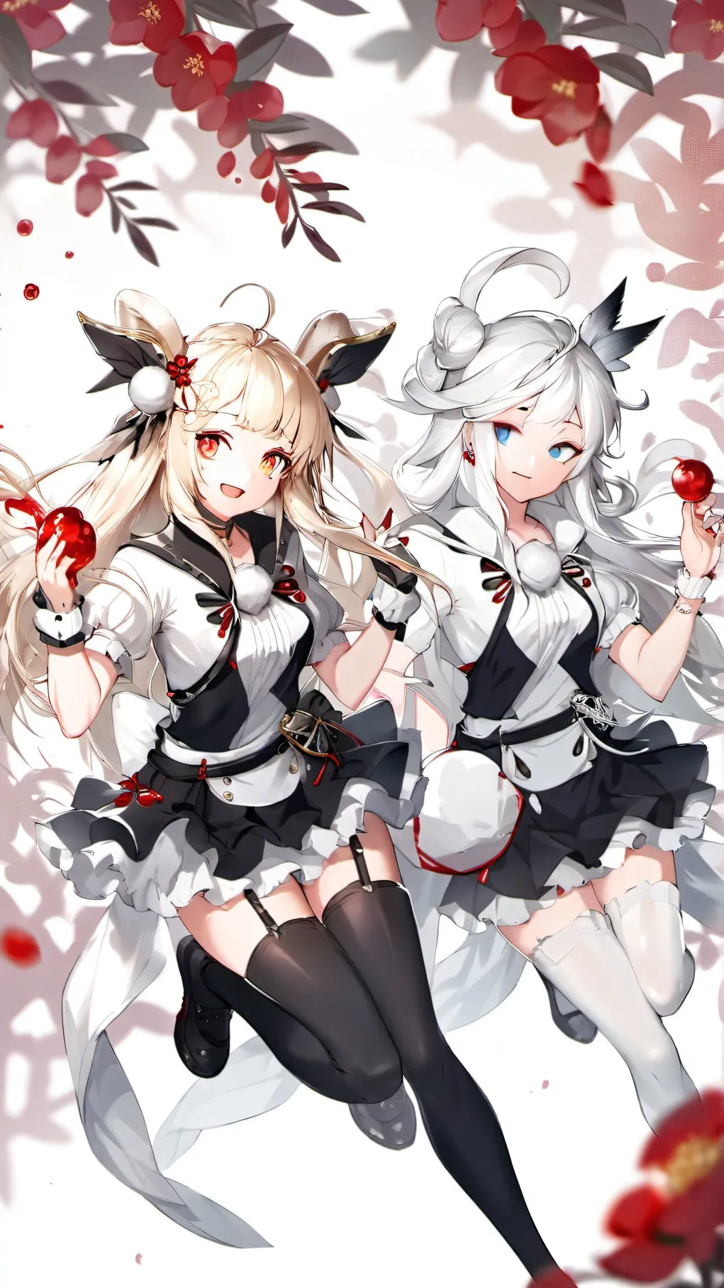 ai character: Amber & Mao background