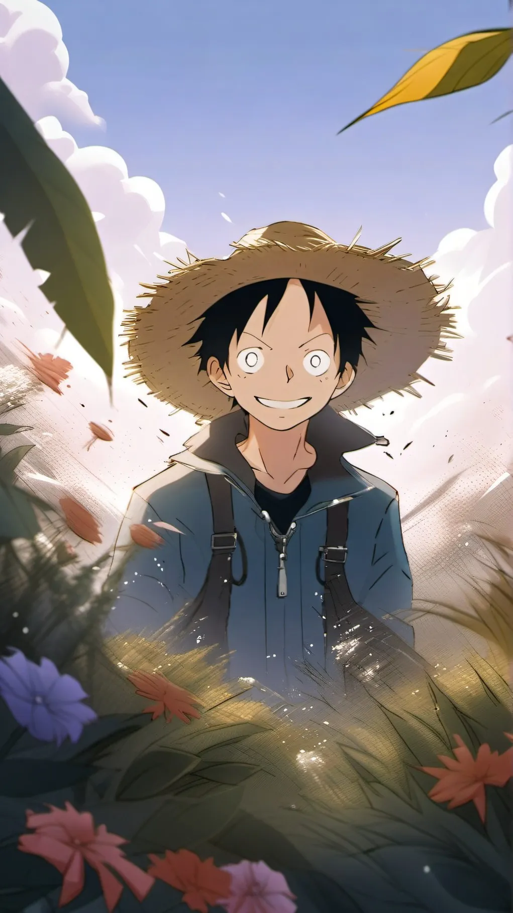 ai character: strawhat crew background