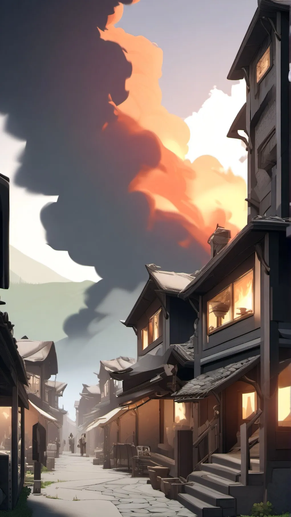 ai character: One piece background