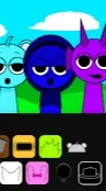 ai character: Sprunki background