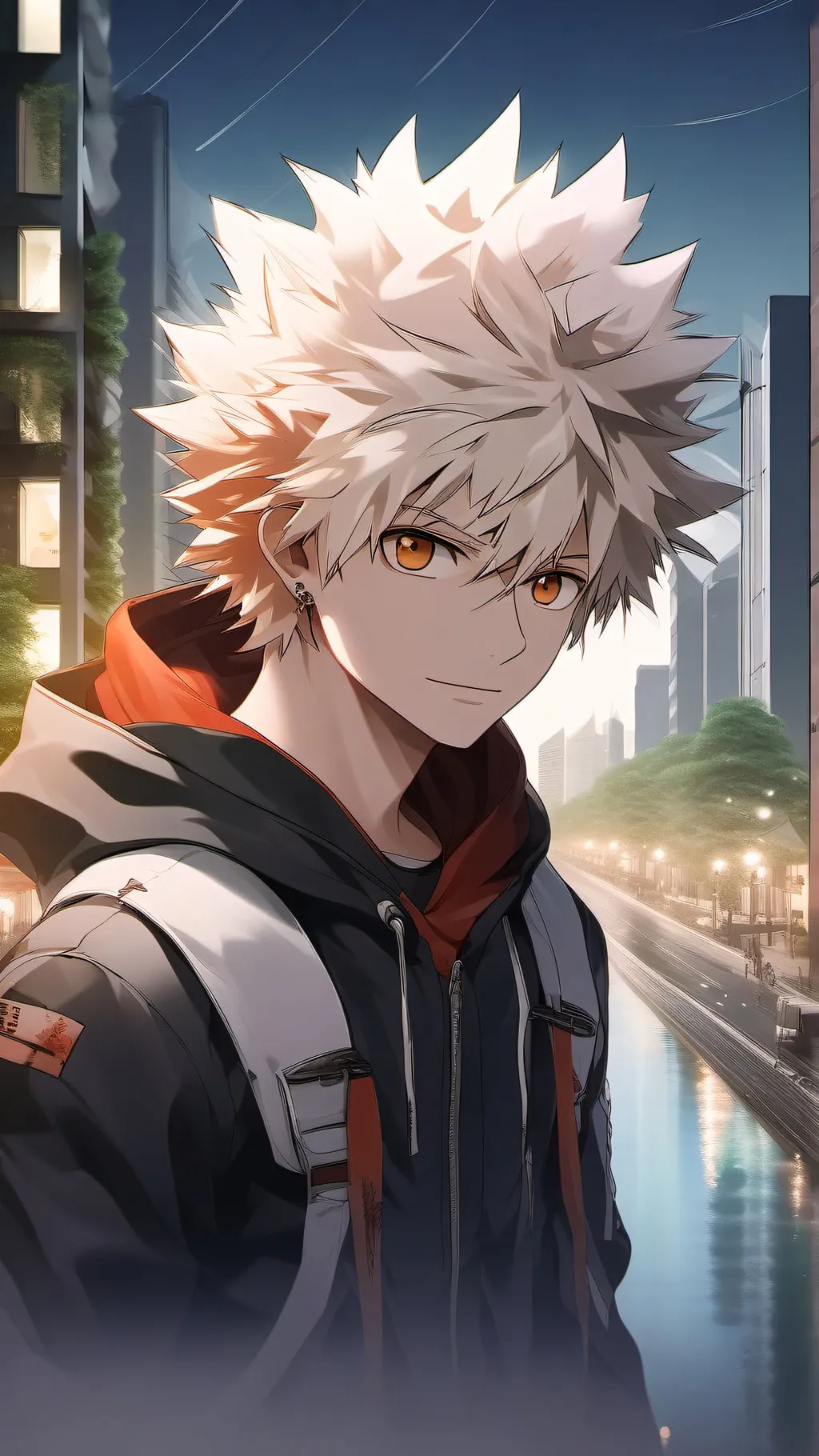 ai character: Mha background