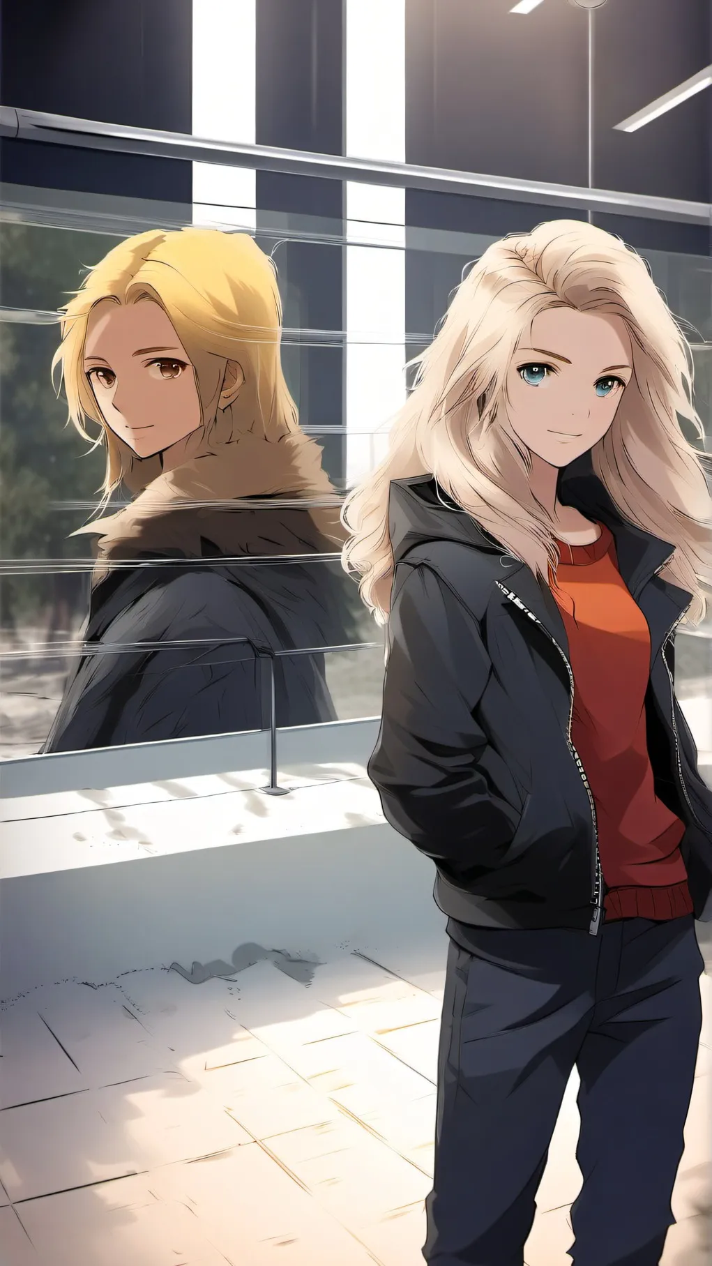 ai character: tina background