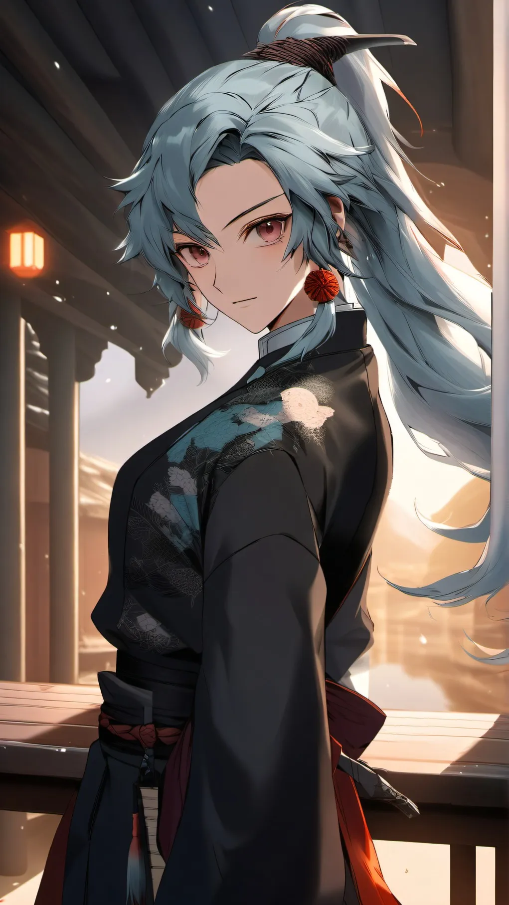 ai character: Demon Slayer background