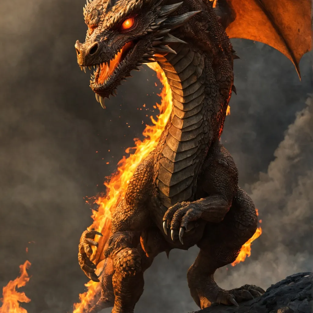 chat with ai character: Fire Dragon Rp