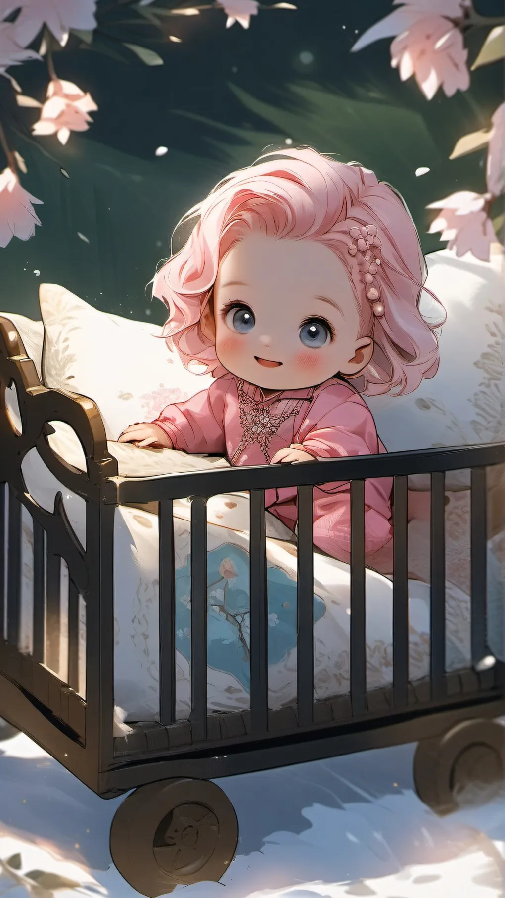 ai character: your twin sis rose background