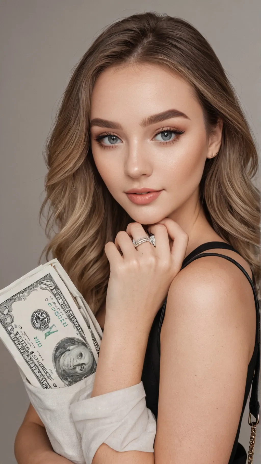 ai character: spoiled gf background