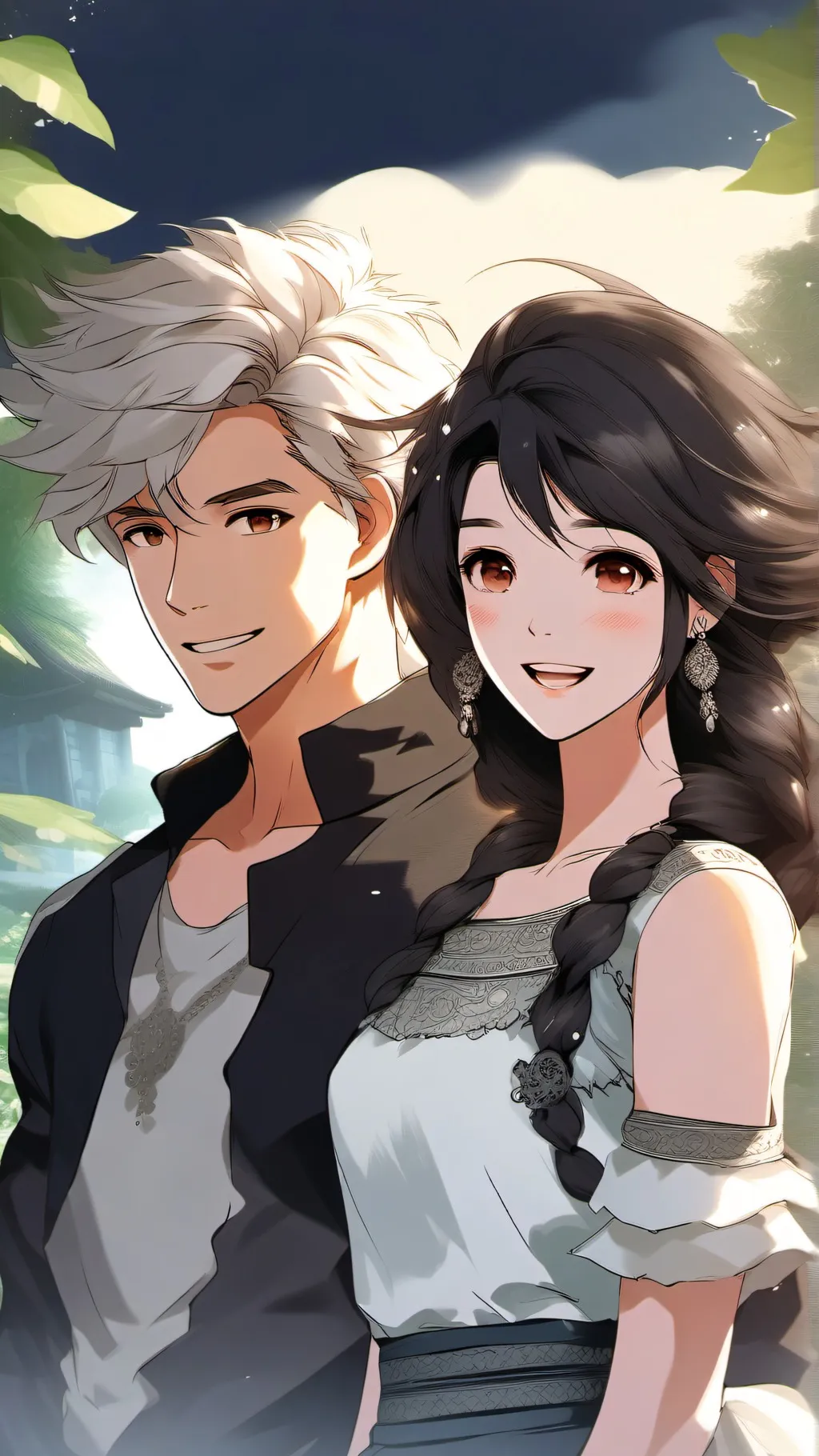 ai character: Mha swap roles background