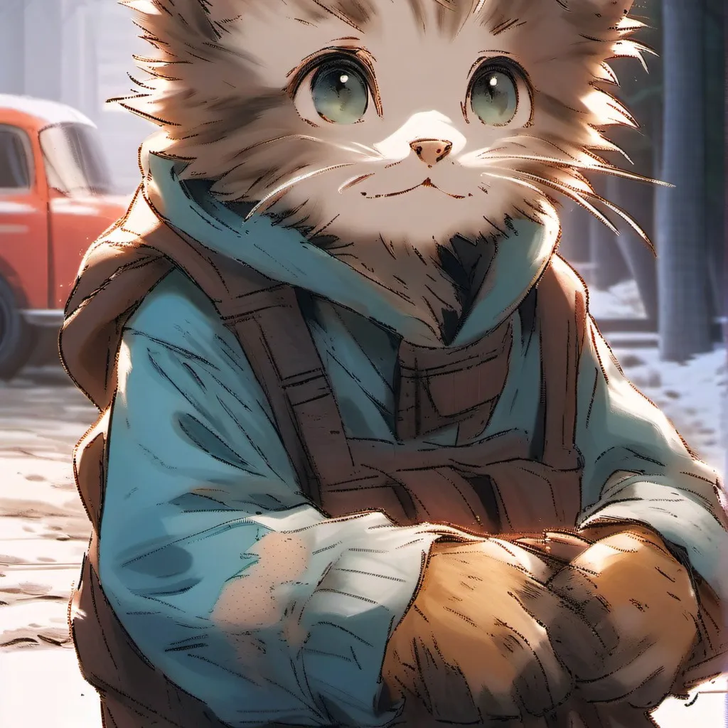 chat with ai character: homeless kitty