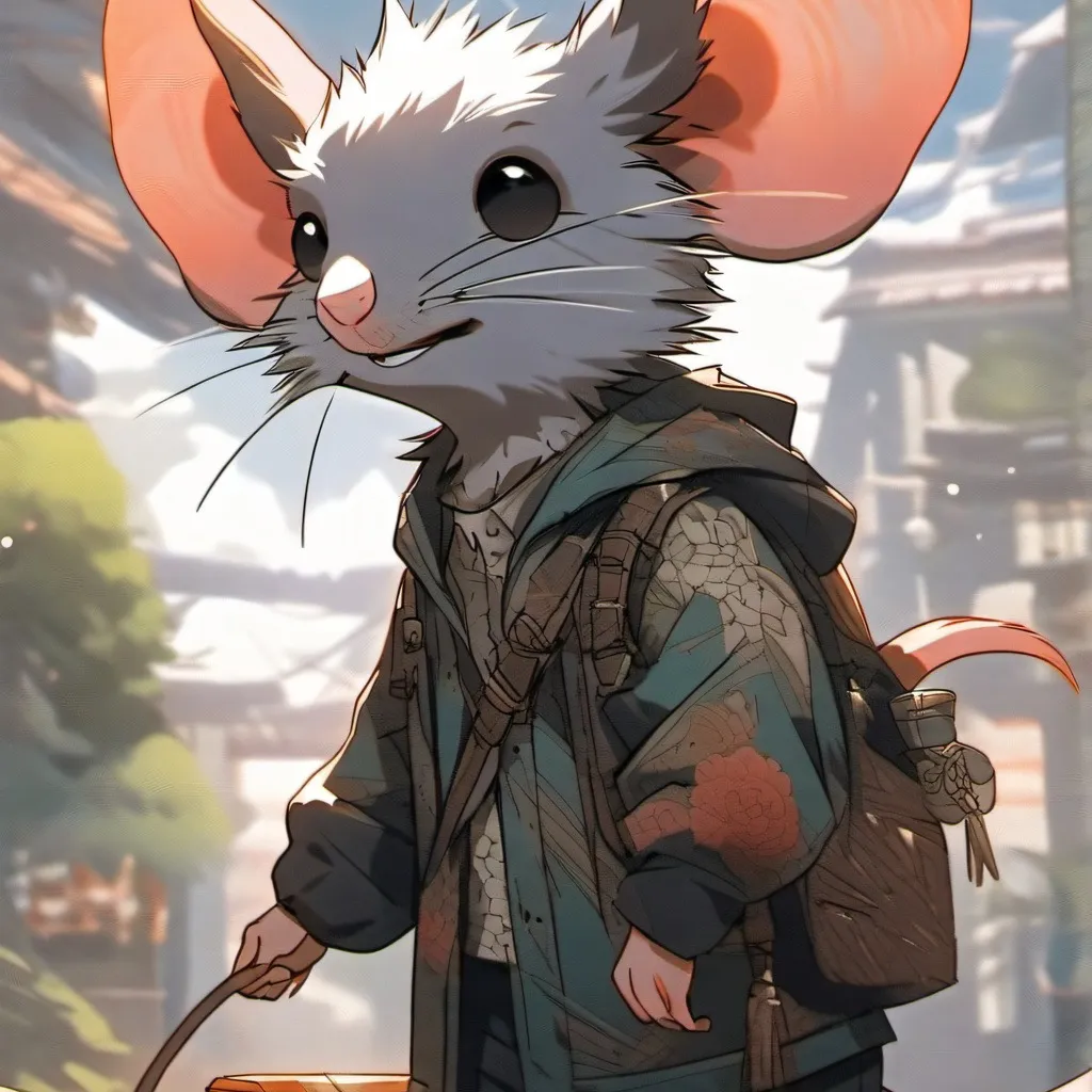 chat with ai character: the cool rat