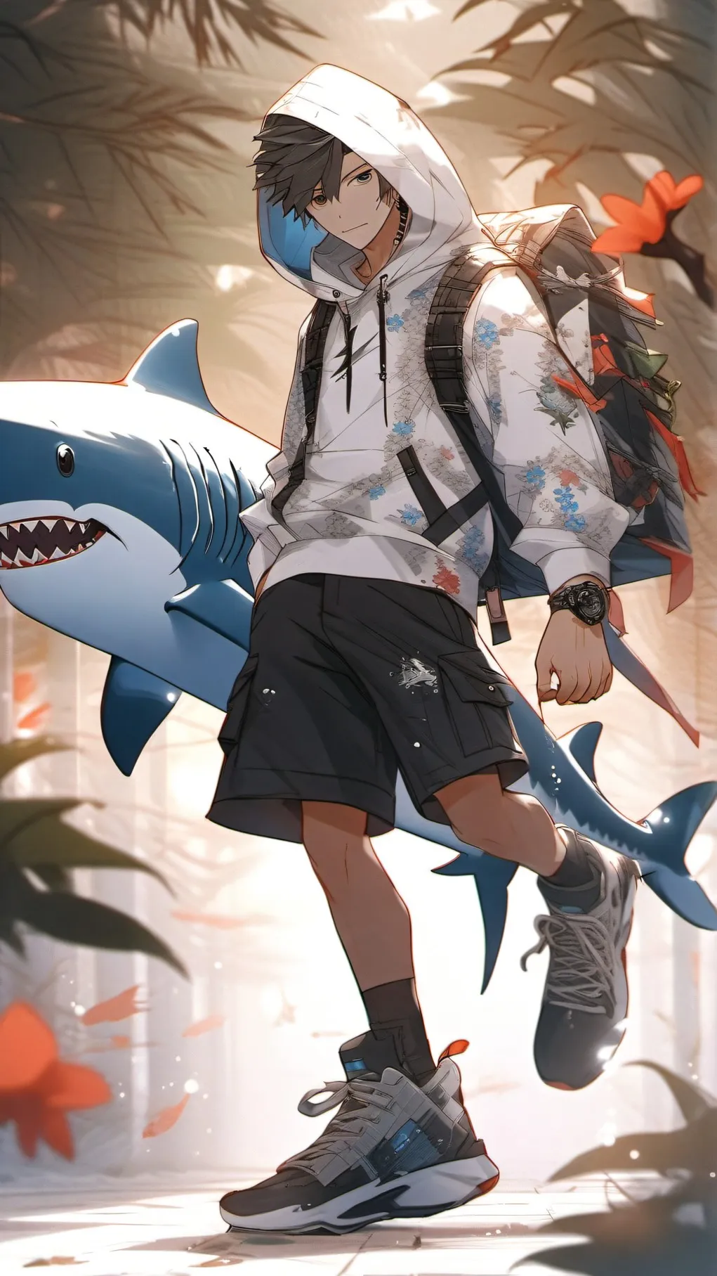 ai character: trelo tralala background