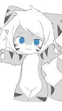 ai character: Tiger shark  background