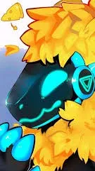 ai character: Cheese Protogen background
