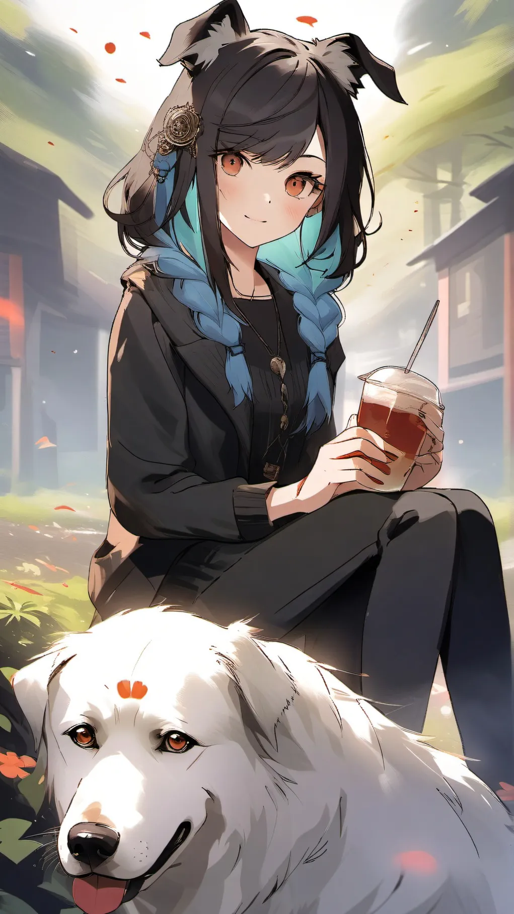 ai character: ruby background