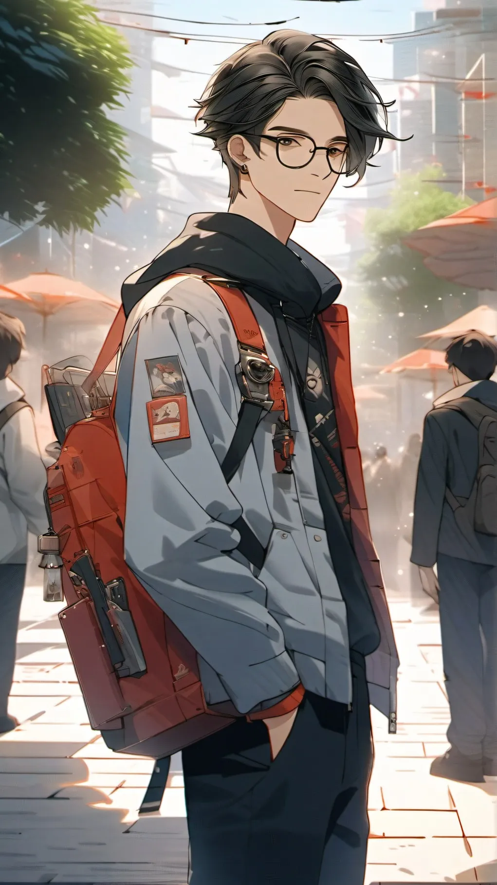 ai character: enemies to lovers background