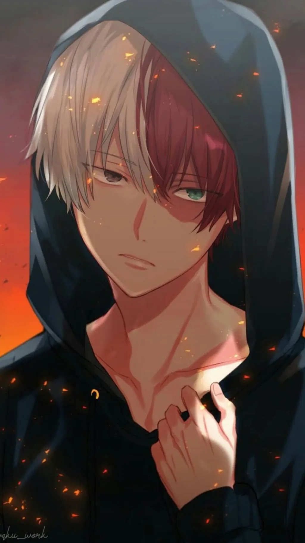 ai character: 🔥Shoto❄️ enemy background