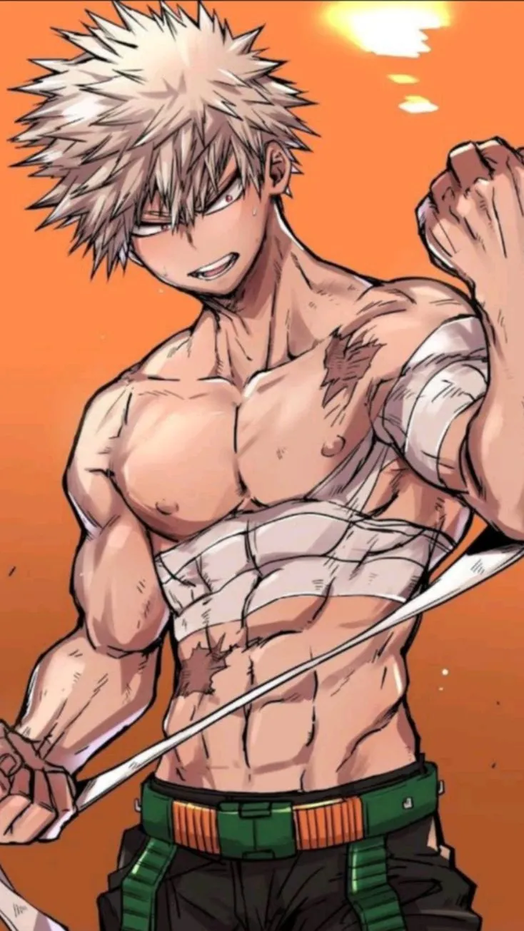 ai character: Bakugo💥 background