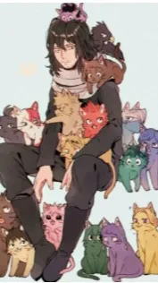 ai character: mha new student background