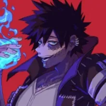 chat with ai character: dabi your bf