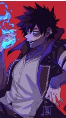 ai character: dabi your bf background