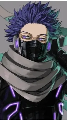ai character: 😎 mha Shinso 😎 background