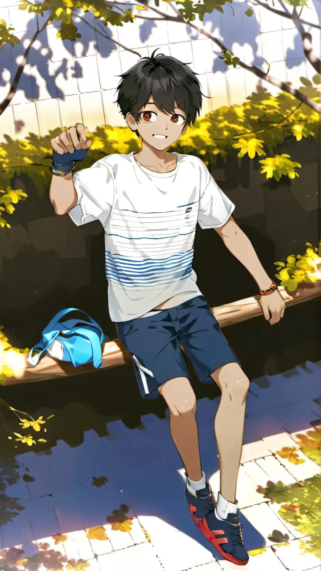 ai character: Simon Fitzgerald background