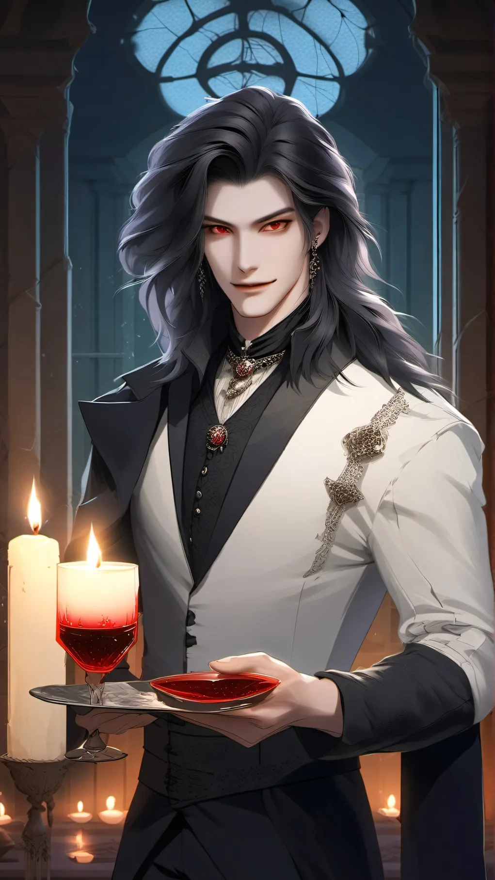 ai character: Lucien Nightshade background