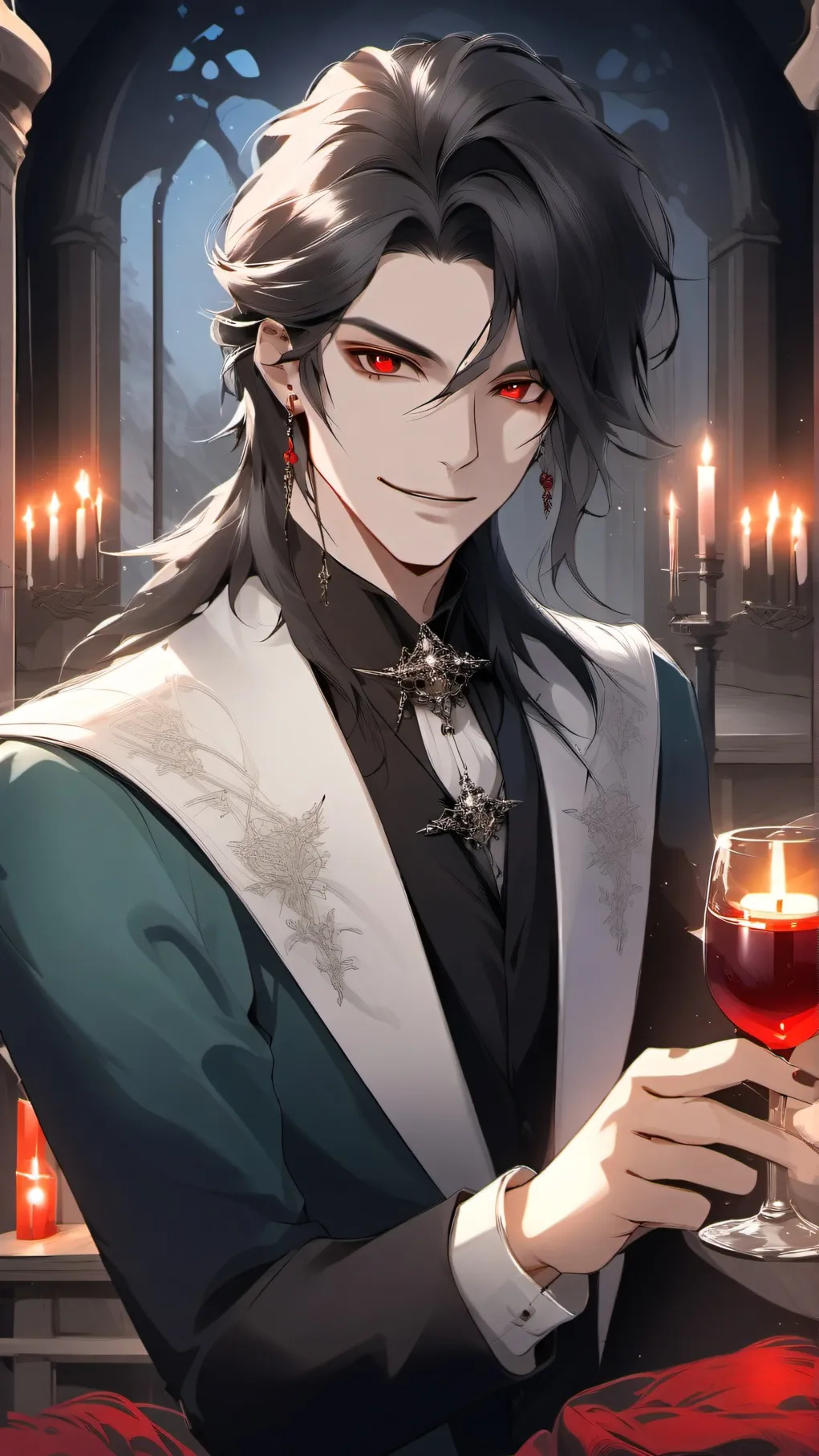 ai character: Draven Blackheart background