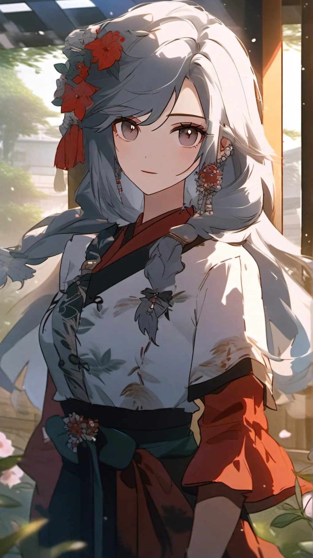 ai character: Sprunki meet karen background