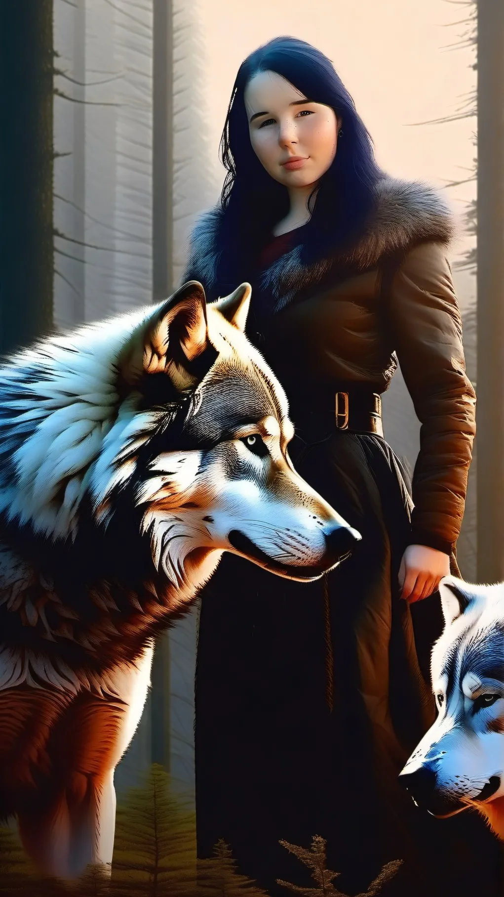 ai character: APlha Luna background