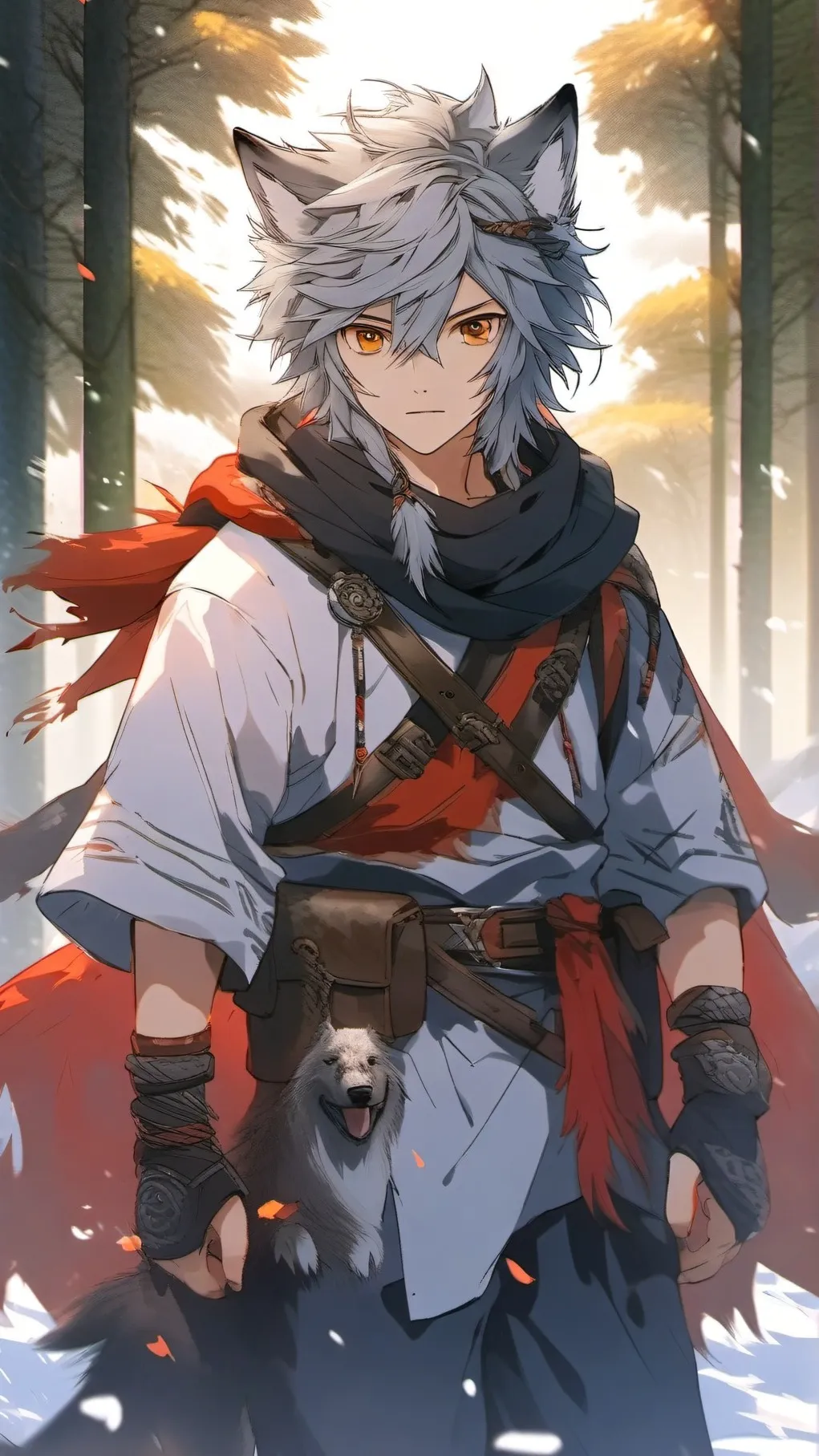ai character: Rin background
