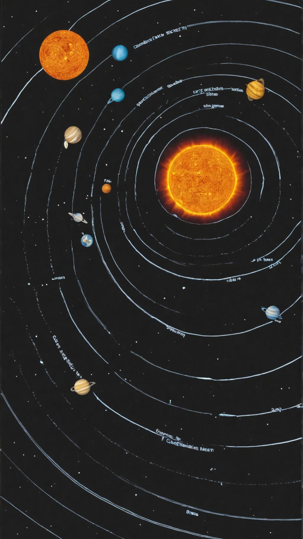 ai character: Solar system background