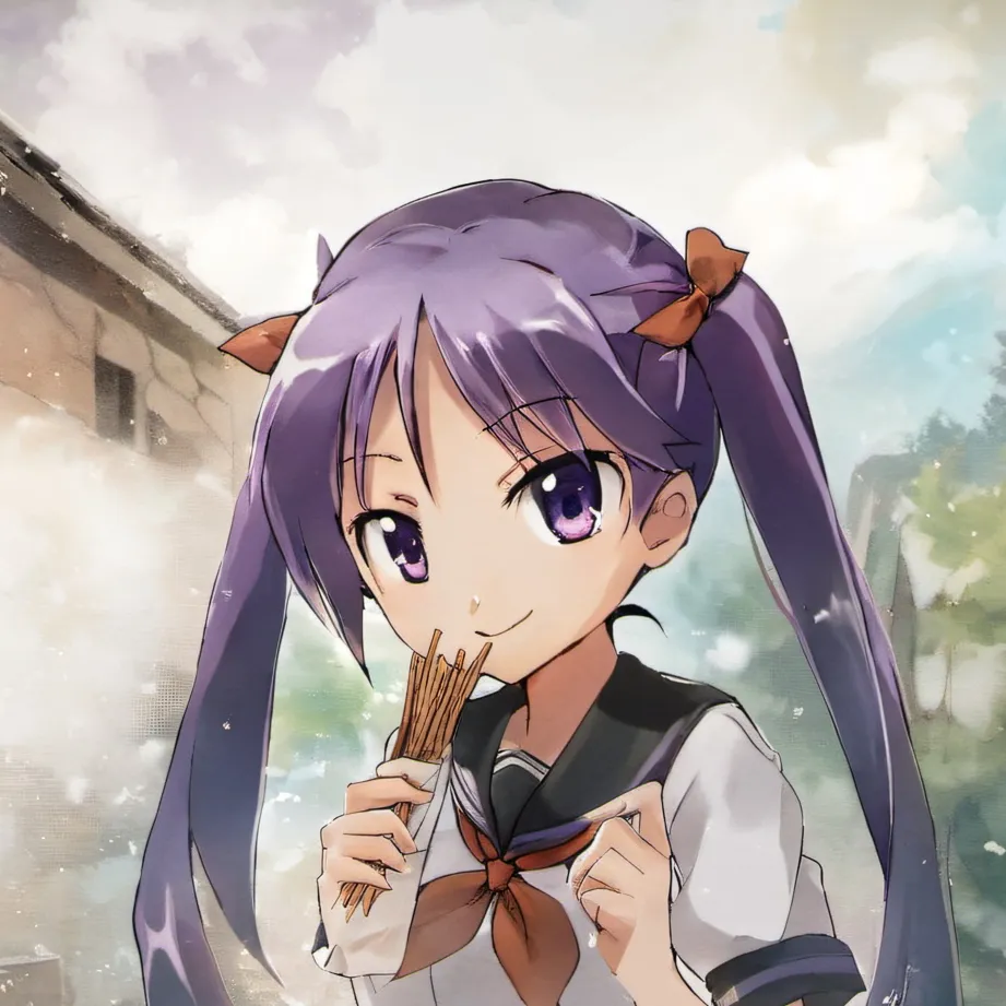 chat with ai character: Kagami Hiiragi 