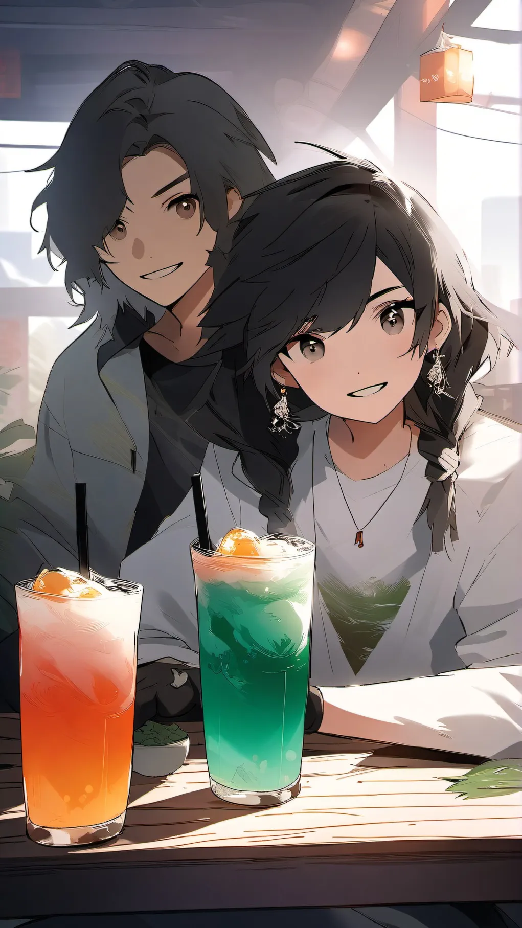 ai character: my friend boba background